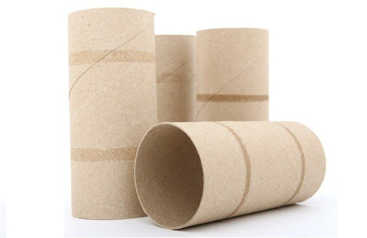 Quelques rouleaux de papier fini