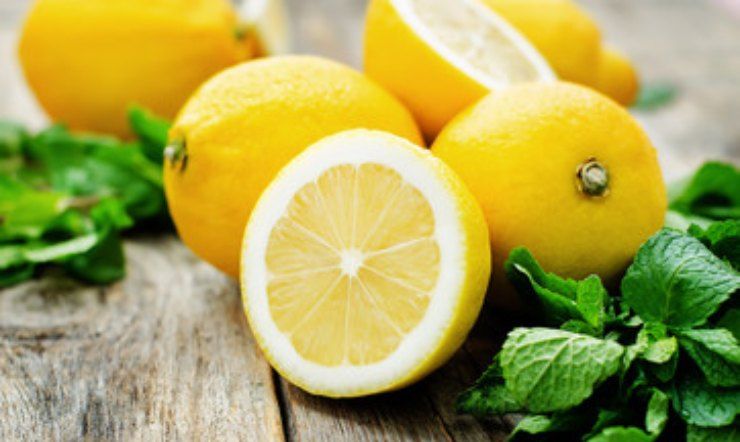 Citrons dans la machine à laver