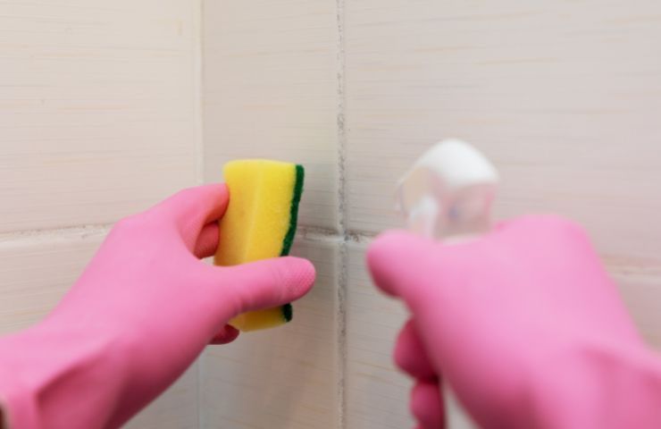 nettoyer la douche