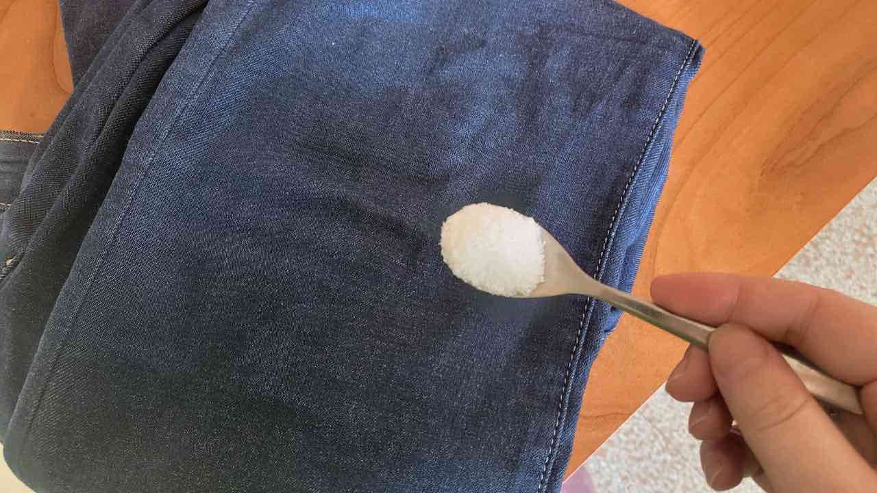 Sucre sur les jeans
