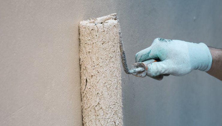 Muri di casa ingialliti Murs jaunis de la maison
