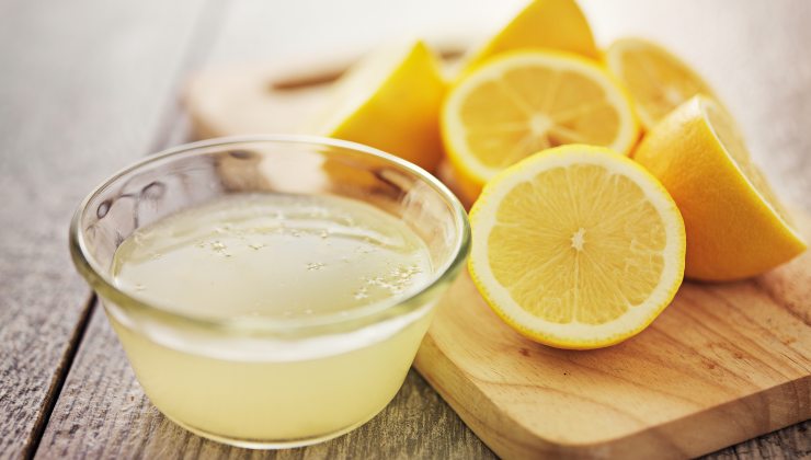 Citron pour enlever les taches