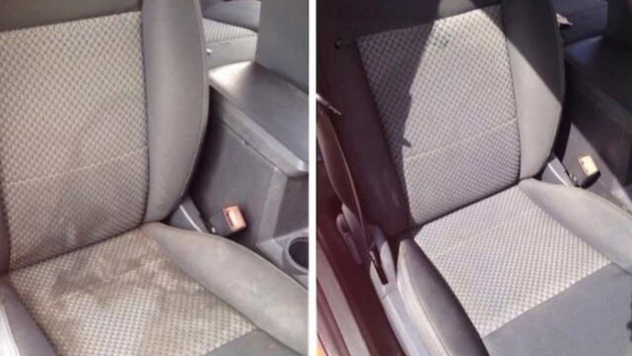 Taches de siège d’auto