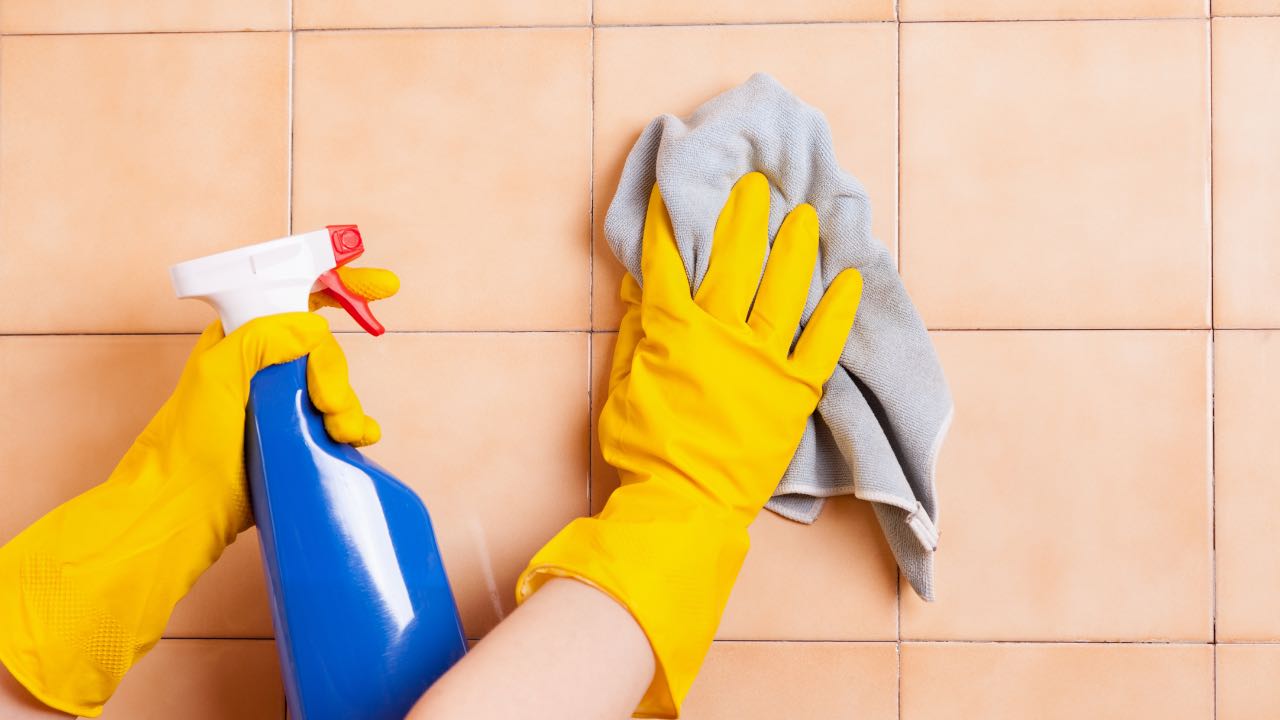 Nettoyage des carreaux